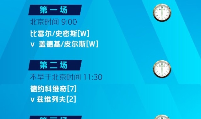DG视讯官网平台澳网明日赛程:德约vs兹维列夫的男单半决赛不早于11:30开始
